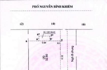 202M2 Mặt Phố Nguyễn Bỉnh Khiểm Mặt tiền 8.7M 110 Tỷ -Vỉa hè